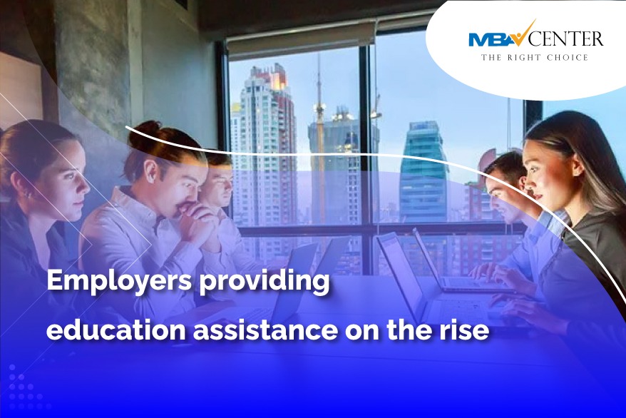 Employer-provided education assistance is on the rise.